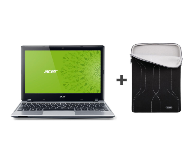 Acer V5-123 E1-2100/4GB/500 srebrny+ETUI - 154432 - zdjęcie